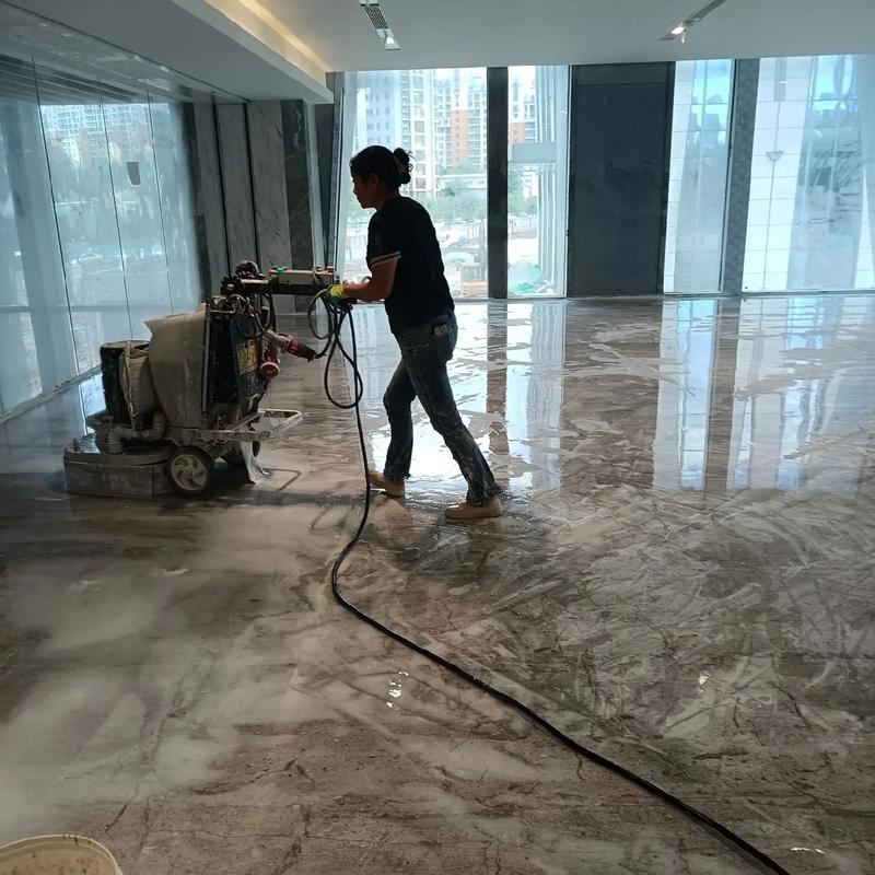 石材翻新，石材晶面处理的图标